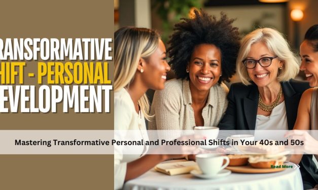 Mastering Transformative Shifts in Personal and Professional Development in Your 40s and 50s| A Powerful Era